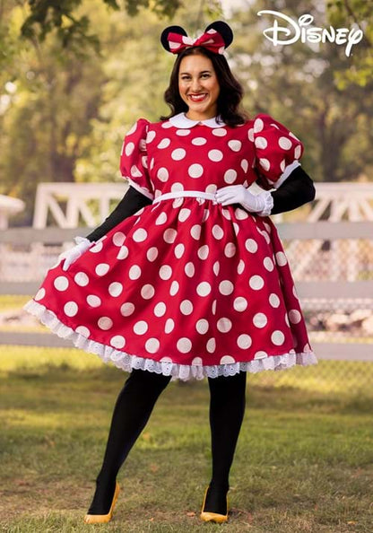 Disney Plus Size Deluxe Minnie Mouse Adult Costume - US 8669