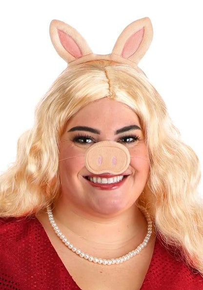 Women's Plus Size Deluxe Miss Piggy Costume - US 7017