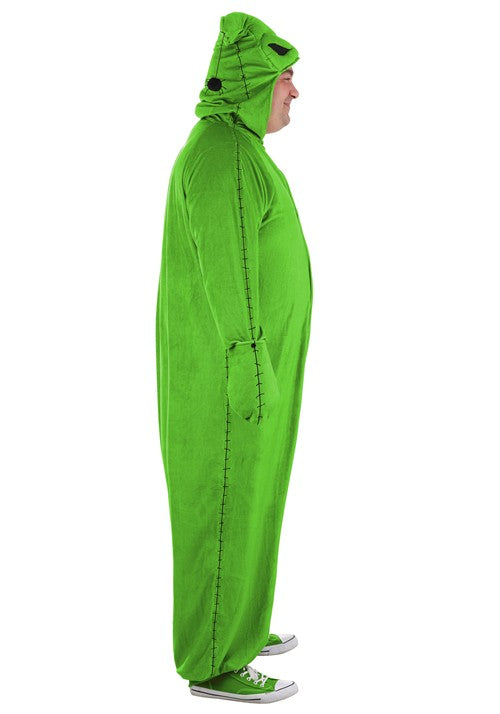 Plus Size Deluxe Nightmare Before Christmas Green Oogie Boogie Costume for Adults - US 4491