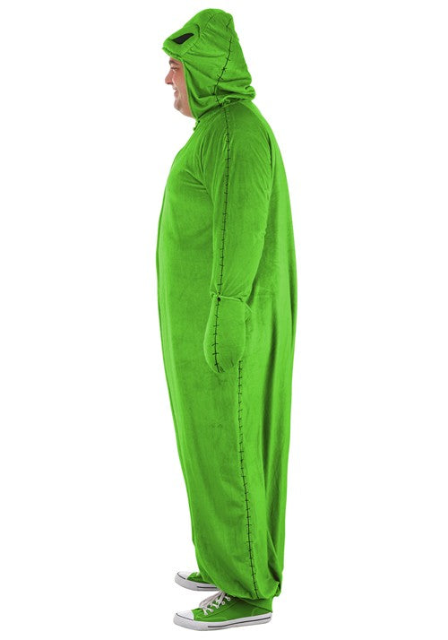 Plus Size Deluxe Nightmare Before Christmas Green Oogie Boogie Costume for Adults - US 4491