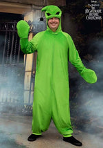 Plus Size Deluxe Nightmare Before Christmas Green Oogie Boogie Costume for Adults - US 4491
