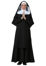 Women's Plus Size Deluxe Nun Costume - US 4276