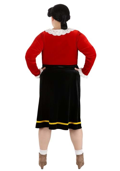 Plus Size Deluxe Olive Oyl Costume Dress for Women - US 1548