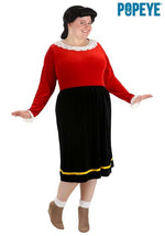 Plus Size Deluxe Olive Oyl Costume Dress for Women - US 1548
