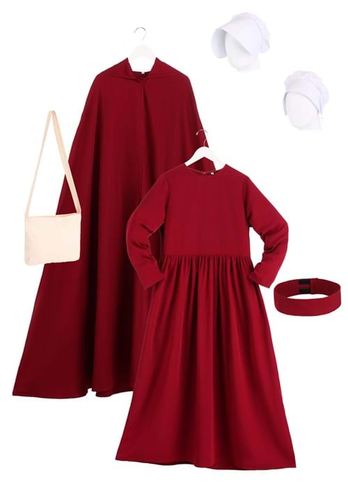 Plus Size Deluxe Red Cloak Costume for Women - US 4966