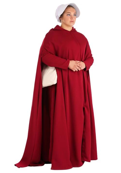 Plus Size Deluxe Red Cloak Costume for Women - US 4966
