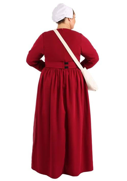 Plus Size Deluxe Red Cloak Costume for Women - US 4966