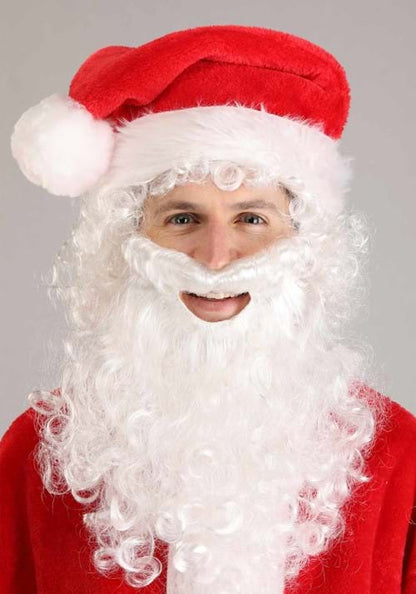 Plus Size Deluxe Red Santa Claus Costume for Men - US 2471