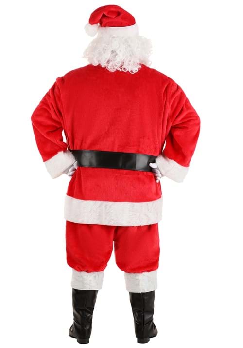Plus Size Deluxe Red Santa Claus Costume for Men - US 2471