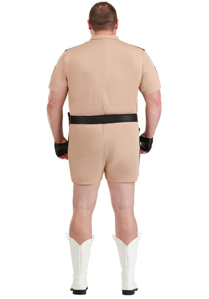 Plus Size Deluxe Reno 911 Lt. Dangle Costume for Men - US 7056