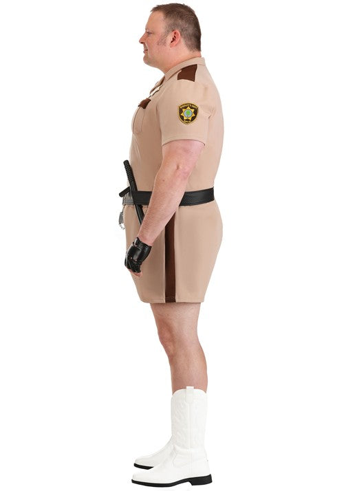 Plus Size Deluxe Reno 911 Lt. Dangle Costume for Men - US 7056