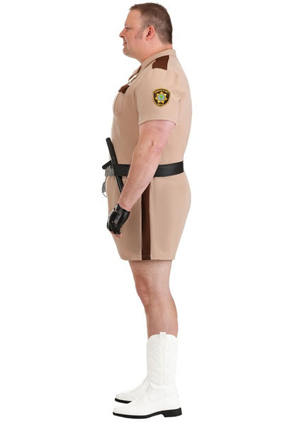 Plus Size Deluxe Reno 911 Lt. Dangle Costume for Men - US 7056