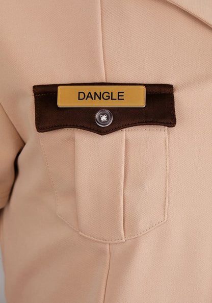 Plus Size Deluxe Reno 911 Lt. Dangle Costume for Men - US 7056