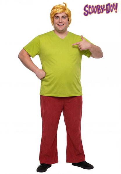 Plus Size Deluxe Scooby Doo Shaggy Costume for Men - US 5051
