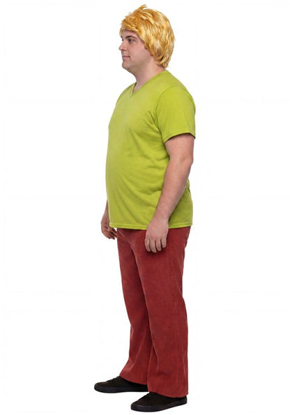 Plus Size Deluxe Scooby Doo Shaggy Costume for Men - US 5051