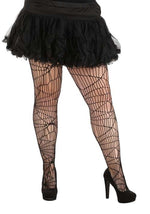 Plus Size Deluxe Spiderweb Tights for Women - US 0661