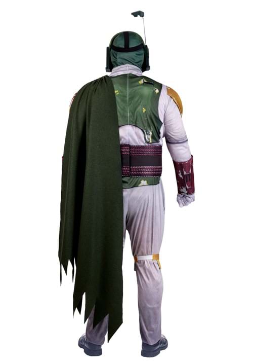 Plus Size Deluxe Star Wars Boba Fett Costume for Men - US 0624