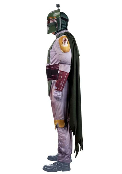 Plus Size Deluxe Star Wars Boba Fett Costume for Men - US 0624