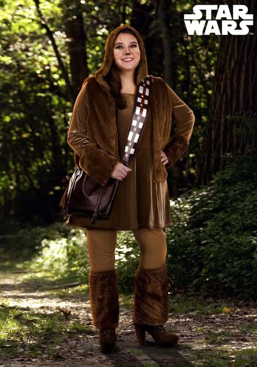 Plus Size Deluxe Star Wars Chewbacca Costume Dress for Women - US 6616