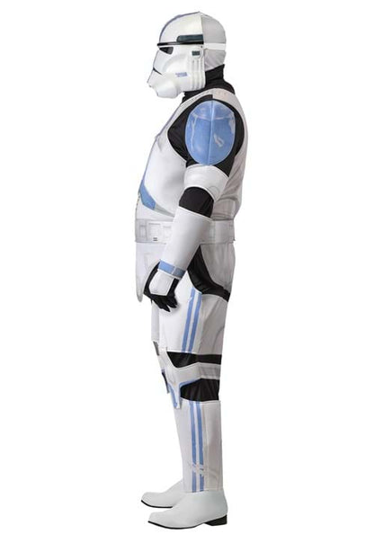 Plus Size Deluxe Star Wars Clone Trooper Costume for Men - US 4025