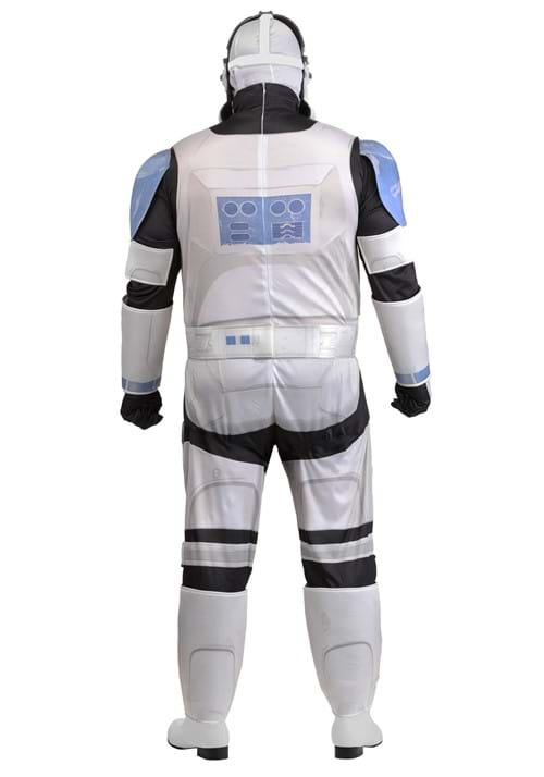 Plus Size Deluxe Star Wars Clone Trooper Costume for Men - US 4025