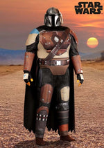 Plus Size Deluxe Star Wars Din Djarin Season 1 Mandalorian Costume for Men - US 2006