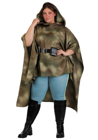 Plus Size Star War Deluxe Women's Endor Battle Leia Costume - US 2590