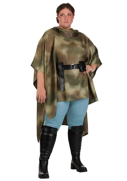 Plus Size Star War Deluxe Women's Endor Battle Leia Costume - US 2590