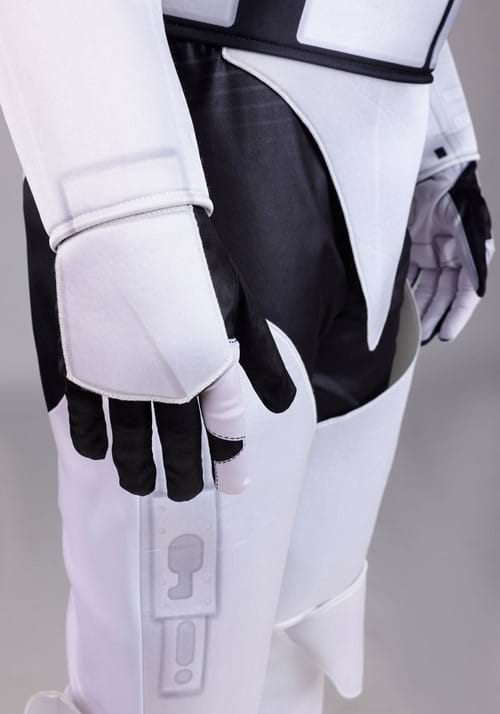 Plus Size Deluxe Star Wars First Order Stormtrooper Costume for Adults - US 1558