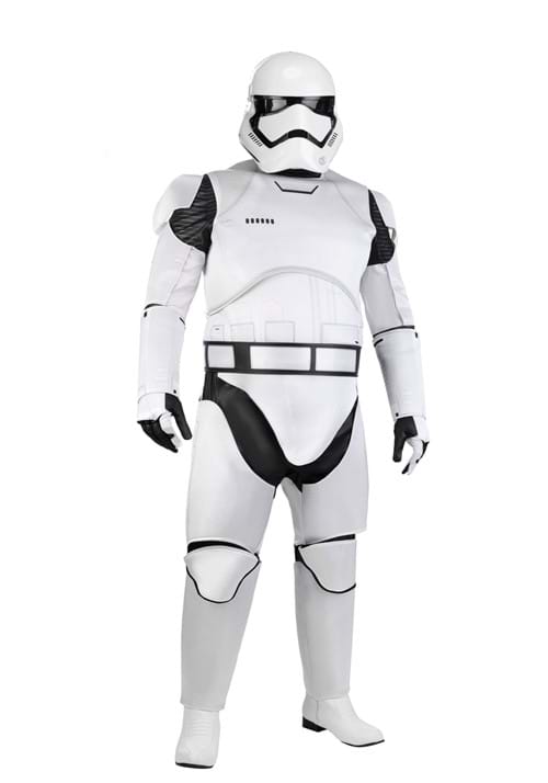 Plus Size Deluxe Star Wars First Order Stormtrooper Costume for Adults - US 1558