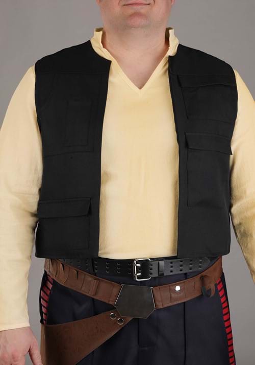 Plus Size Deluxe Star Wars Han Solo Costume for Men - US 2739