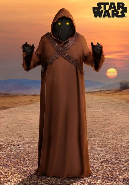 Plus Size Deluxe Star Wars Jawa Costume for Adults - US 4995