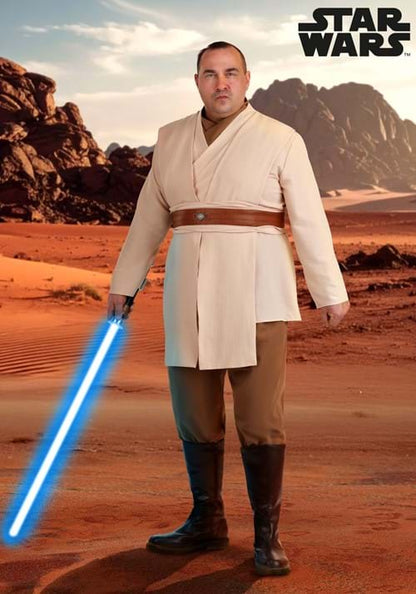 Plus Size Deluxe Star Wars Jedi Men's Costume - US 0713