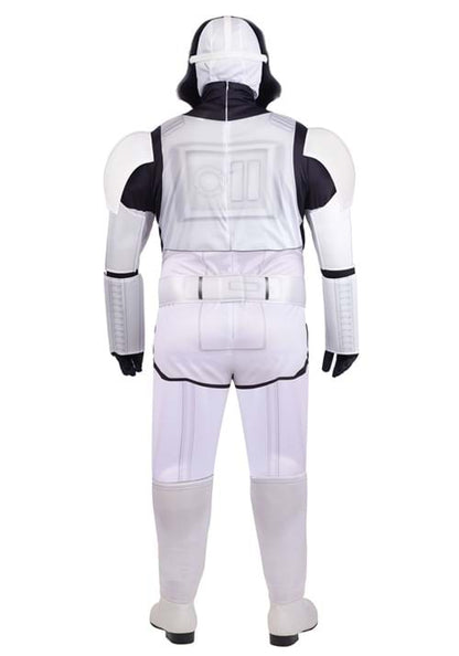 Plus Size Deluxe Star Wars Stormtrooper Costume for Adults - US 4468