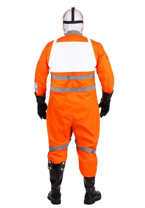 Plus Size Deluxe Star Wars X-Wing Pilot Costume for Men - US 0922