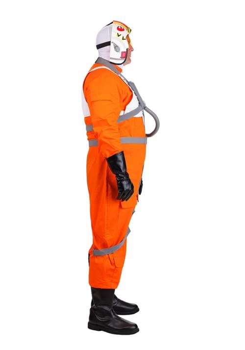 Plus Size Deluxe Star Wars X-Wing Pilot Costume for Men - US 0922