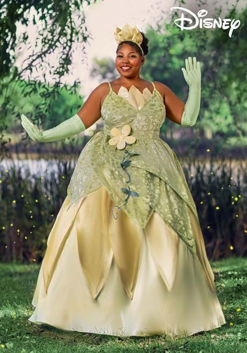 Disney Princess and the Frog Women's Plus Size Deluxe Tiana Costume - US 6270
