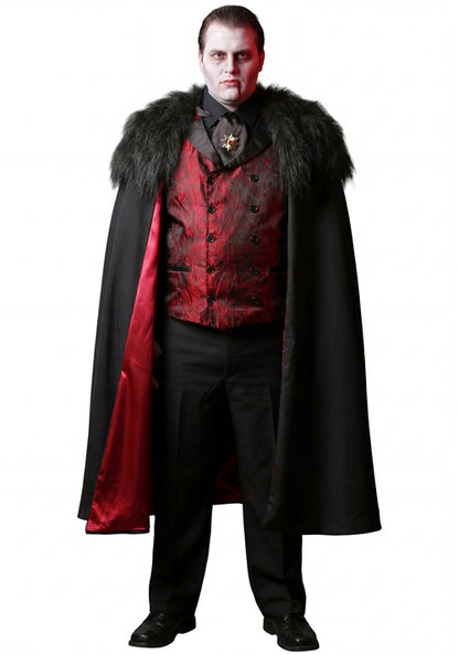 Plus Size Deluxe Vampire Costume for Men - US 6267