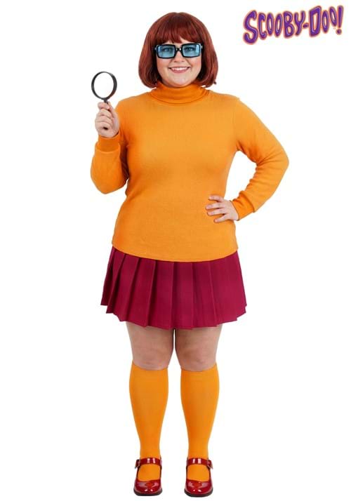 Plus Size Deluxe Velma Scooby Doo Costume for Women - US 5147