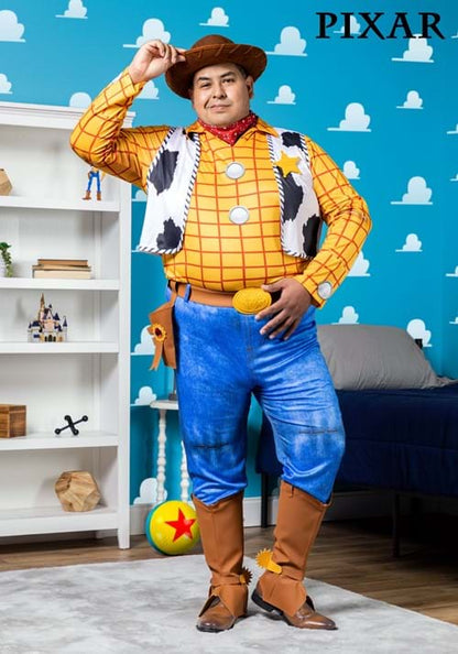 Disney Deluxe Woody Toy Story Plus Size Costume - US 4480