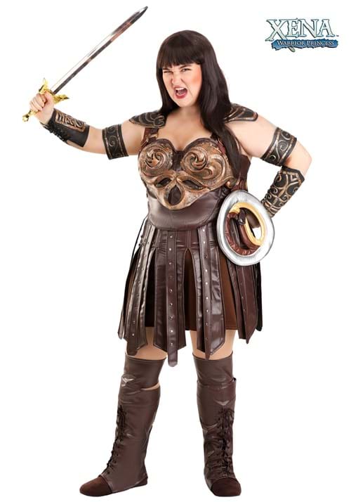 Plus Size Women's Deluxe Xena Warrior Princess Costume - US 1308