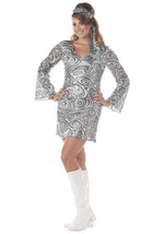 Plus Size Women's Disco Diva Dress Costume - US 0492