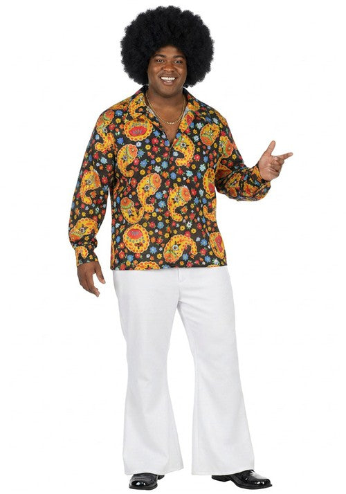 Plus Size Disco Duke Costume for Men - US 5055