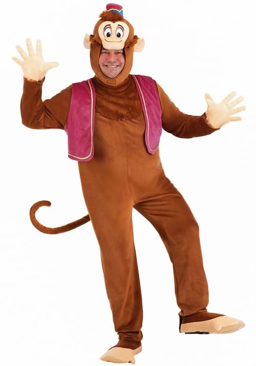 Plus Size Disney Aladdin Abu Costume for Men - US 5544