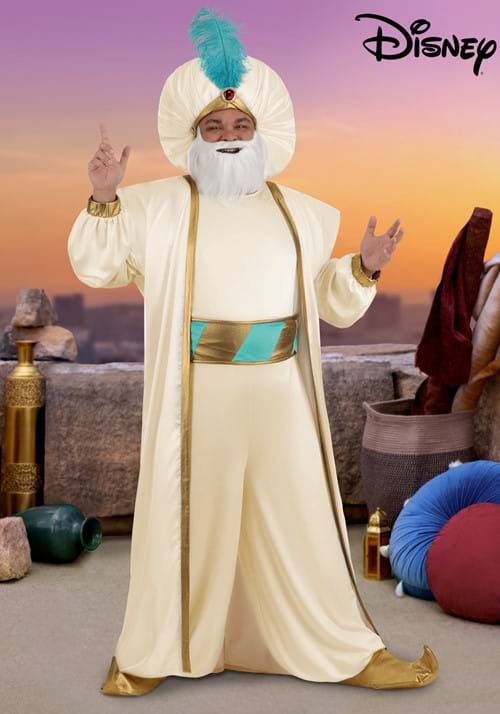 Plus Size Disney Aladdin Sultan Costume for Men - US 7241