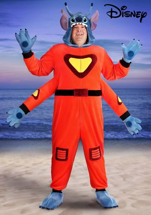 Adult Plus Size Disney Lilo & Stitch Alien Stitch Costume - US 6110