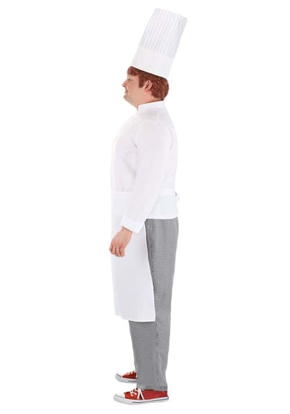 Men's Plus Size Disney and Pixar Alfredo Linguini Ratatouille Costume with Light Up Hat - US 0351