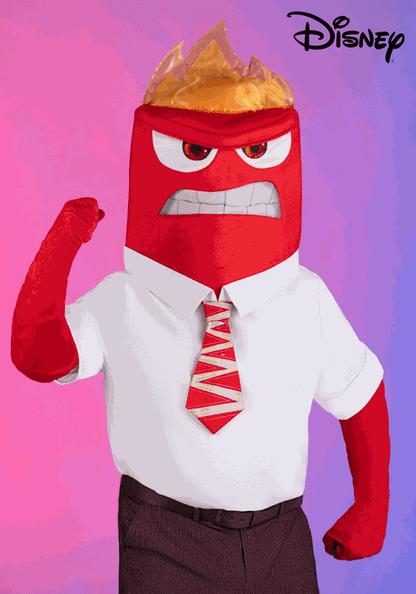 Plus Size Disney and Pixar Anger Adult Costume - US 2912