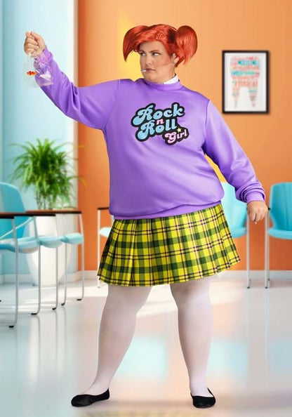 Women's Plus Size Disney and Pixar Darla Finding Nemo Costume - US 6439