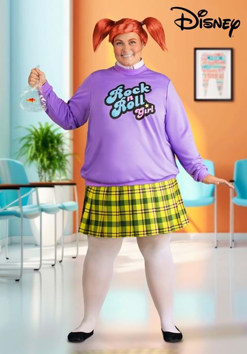 Women's Plus Size Disney and Pixar Darla Finding Nemo Costume - US 6439